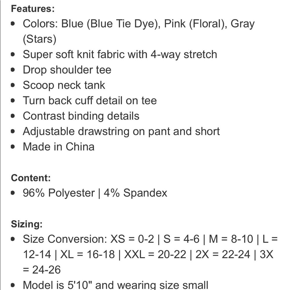 Pink Two for One Super Soft Lucky Brand Loungewear - Picture 4 of 6